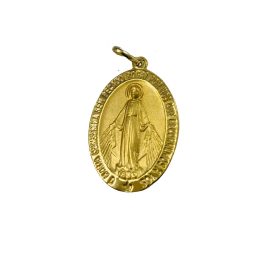 Pendente N.Sra. das Graças ouro 18k