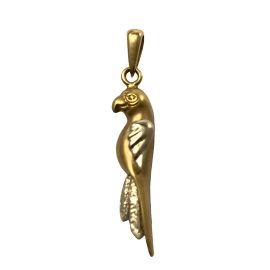 Pendente papagaio ouro 18k